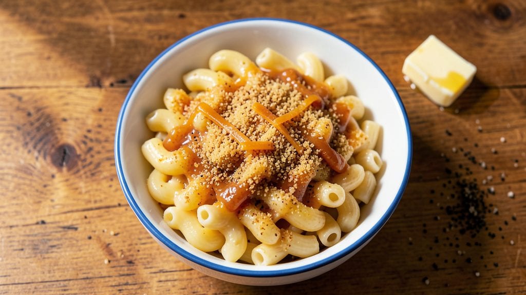 Betty Crocker's Pioneer Macaroni and Cheese Recipe: Golden Crust Over Melty Cheese Swirls