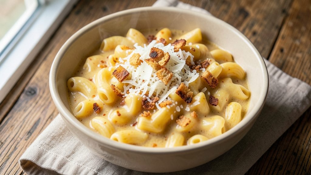 Campbell's Cheddar Cheese Soup Mac and Cheese Recipe: Double-Layered Crunch and Creamy Swirls