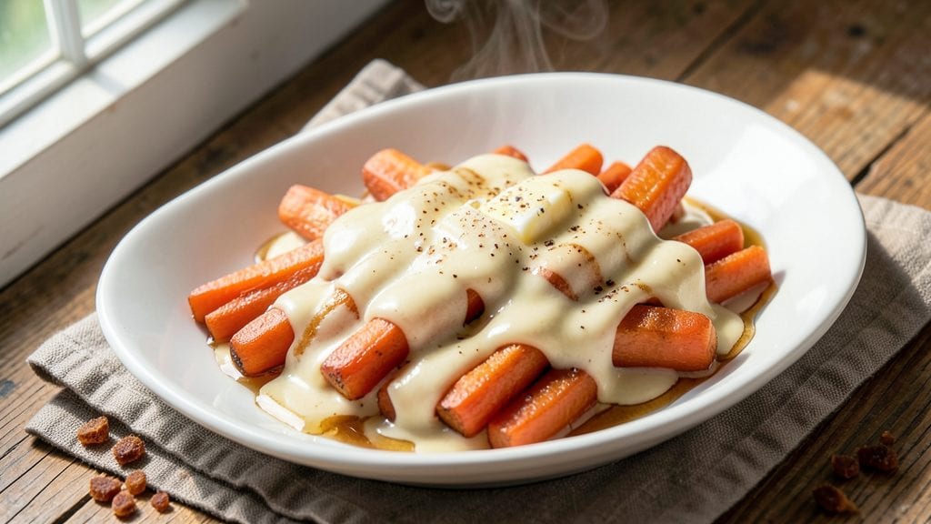Carrots with Velveeta Cheese Recipe: Sweet-Glazed Cheese Bites in 20 Minutes