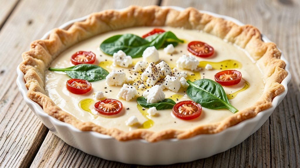 Feta Cheese Quiche Recipe: Crispy Crust Meets Tangy, Melty Filling