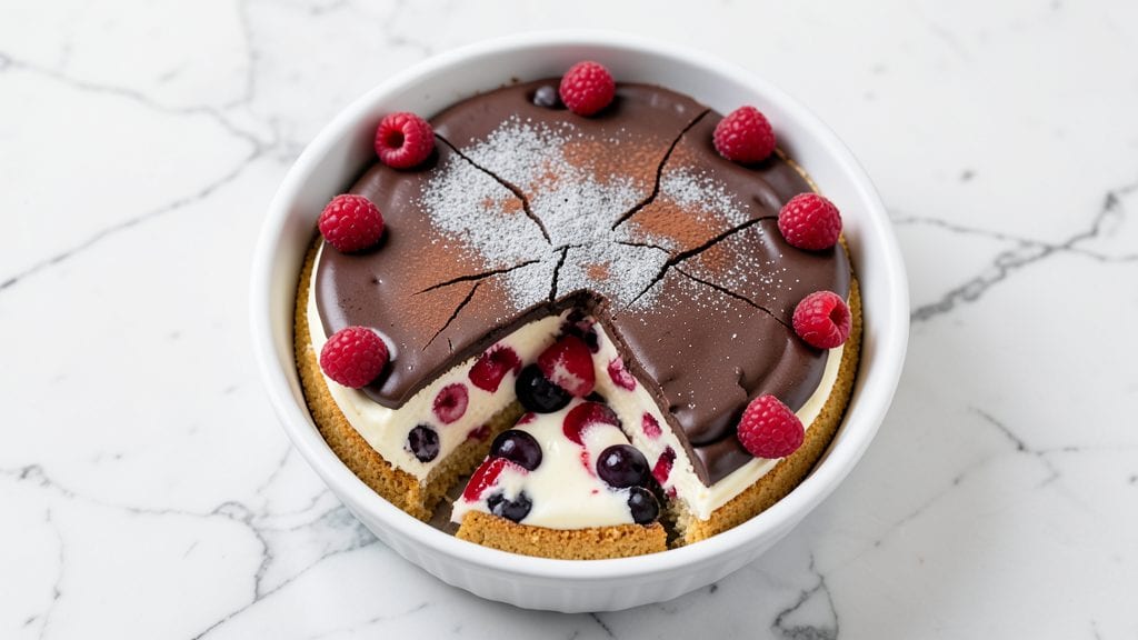 Philadelphia Cream Cheese Black Forest Cheesecake Recipe: Dark Chocolate Swirls and Balsamic Glaze Magic