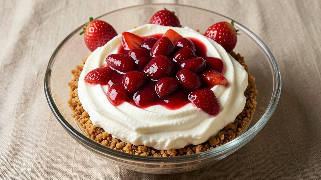 Philadelphia Cream Cheese No-Bake Strawberry Cheesecake Recipe: Fridge-Stable Layers in 10 Minutes