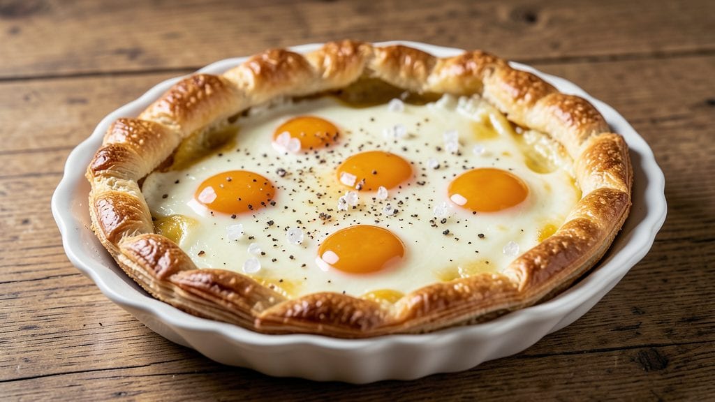 Swiss Cheese Quiche Recipe: Golden Crust, Silky Egg Filling Magic